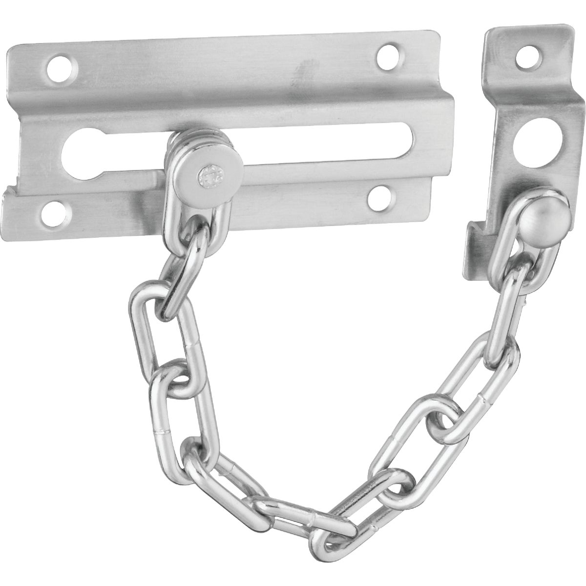 National Hardware Satin Chrome Security Chain Door Guard