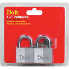Do it 1-1/2 In. Aluminum Keyed Padlock (2-Pack) Image 2