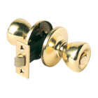 Kwikset Tylo Polished Brass Bed & Bath Door Knob Image 1