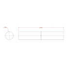 Hillman Steelworks 1/2 In. x 3 Ft. Hot-Rolled Solid Steel Rod Image 2