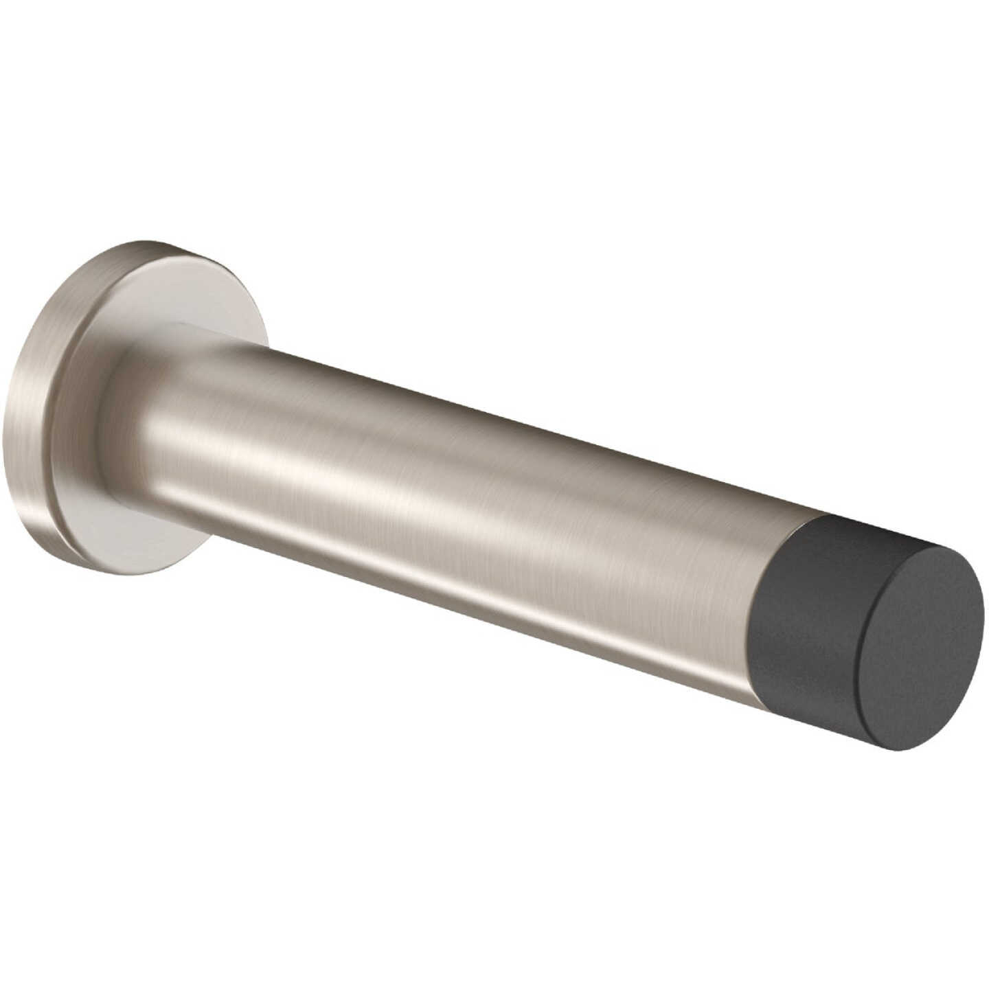 National Hardware 3 In. Satin Nickel Cooper Door Stop Image 1