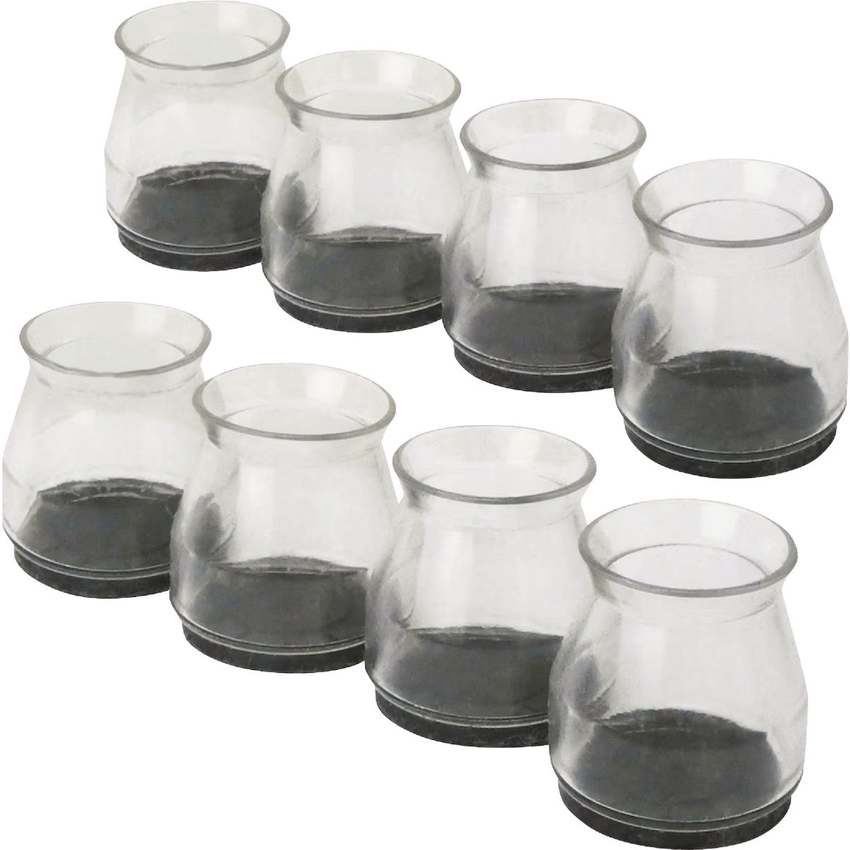 Super Sliders 1 In. Round Felt Silicone Furniture Leg Tips (8-Pack) Image 6