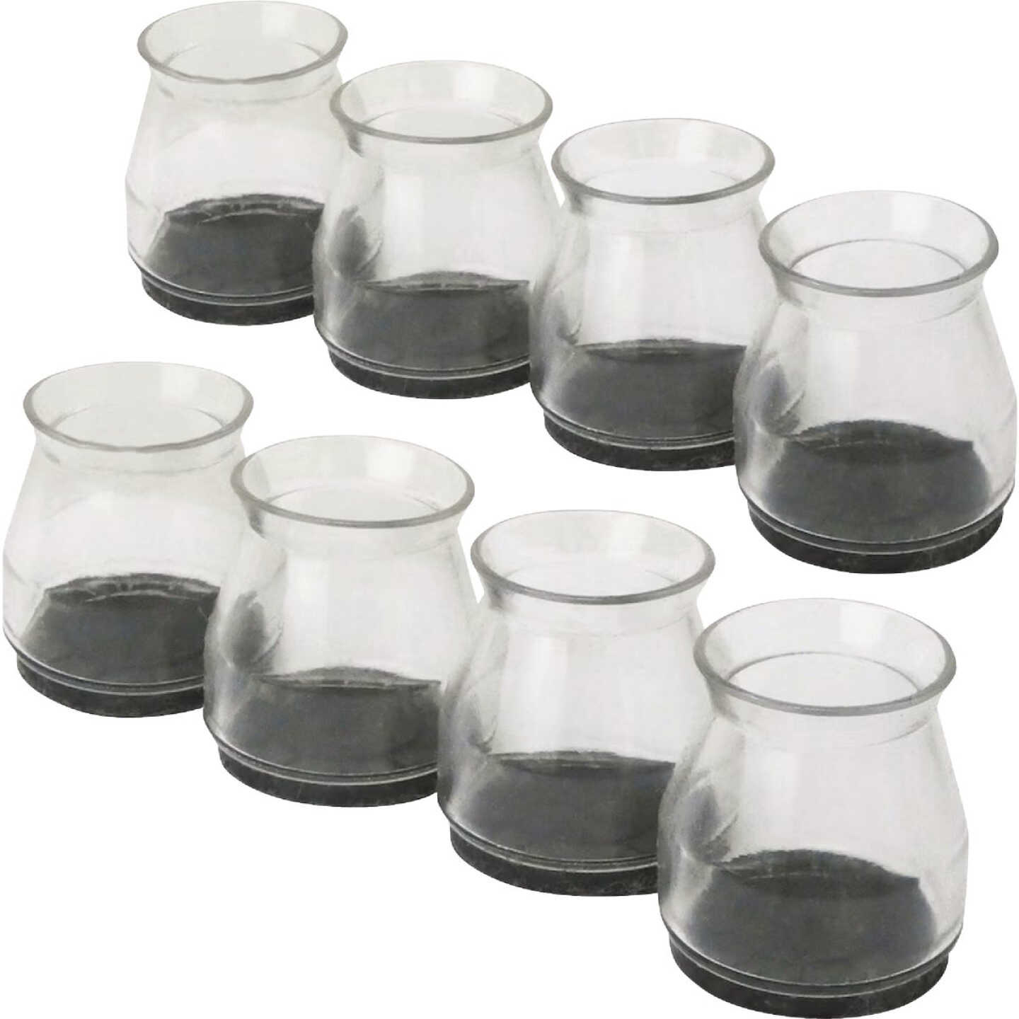 Super Sliders 1 In. Round Felt Silicone Furniture Leg Tips (8-Pack) Image 6