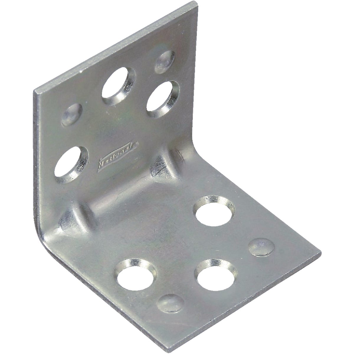 National Hardware 1-1/2 In. x 1-1/2 In. Double Wide Zinc Corner Brace (2-Count)