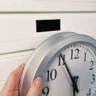 Wrap-It Storage Stick 'Em 3/4 In. x 3-1/2 In. Black Hook & Loop Strip (8 Ct.) Image 2