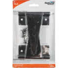 National Hardware 6 In. Black Heavy-Duty Tee Hinge (2-Pack) Image 2