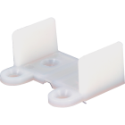 Prime-Line 1-7/16 In. x 3/4 In. White Nylon Single Pocket Door Guide Image 2