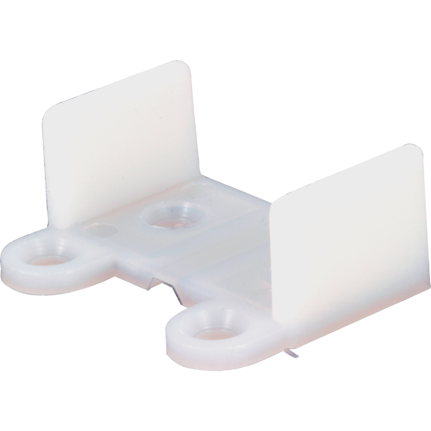 Prime-Line 1-7/16 In. x 3/4 In. White Nylon Single Pocket Door Guide Image 2