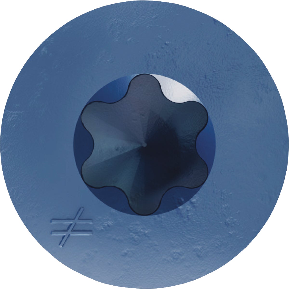 Simpson Strong-Tie Titen Turbo 3/16 In. x 1-3/4 In. Hex-Head Concrete and Masonry Screw, Blue (8-Count) Image 2