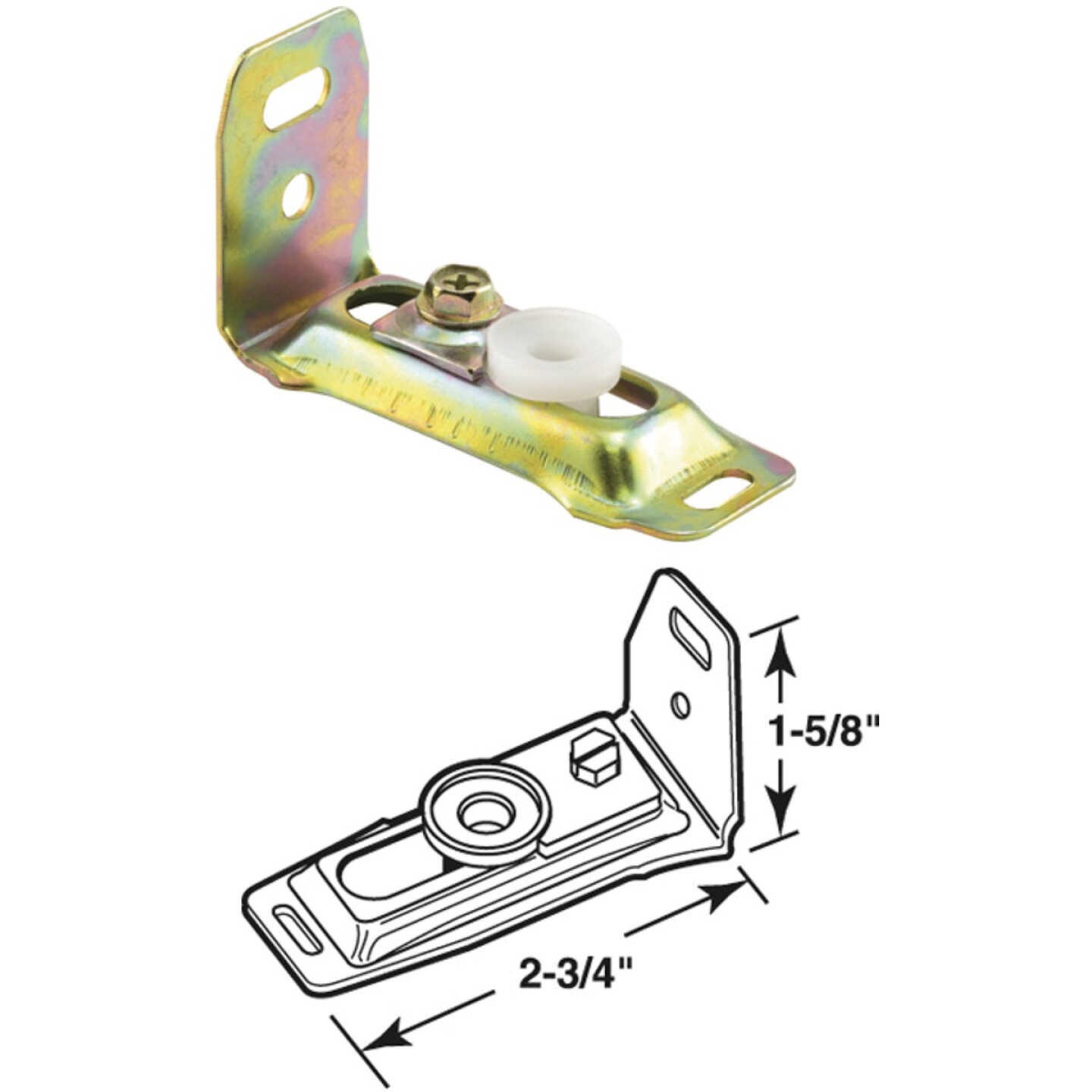 Prime-Line Bifold Bottom Pivot Bracket Image 1