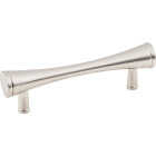 KasaWare 4 In. Overall Length Satin Nickel Fluted Bar Pull (8-Pack) Image 1