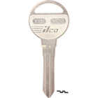 ILCO Mazda Nickel Plated Automotive Key, MZ13 / X131 (10-Pack) Image 1