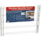 John Sterling Corp Hinged White Enamel 5-Bar Child Safety & Window Security Guard Image 3