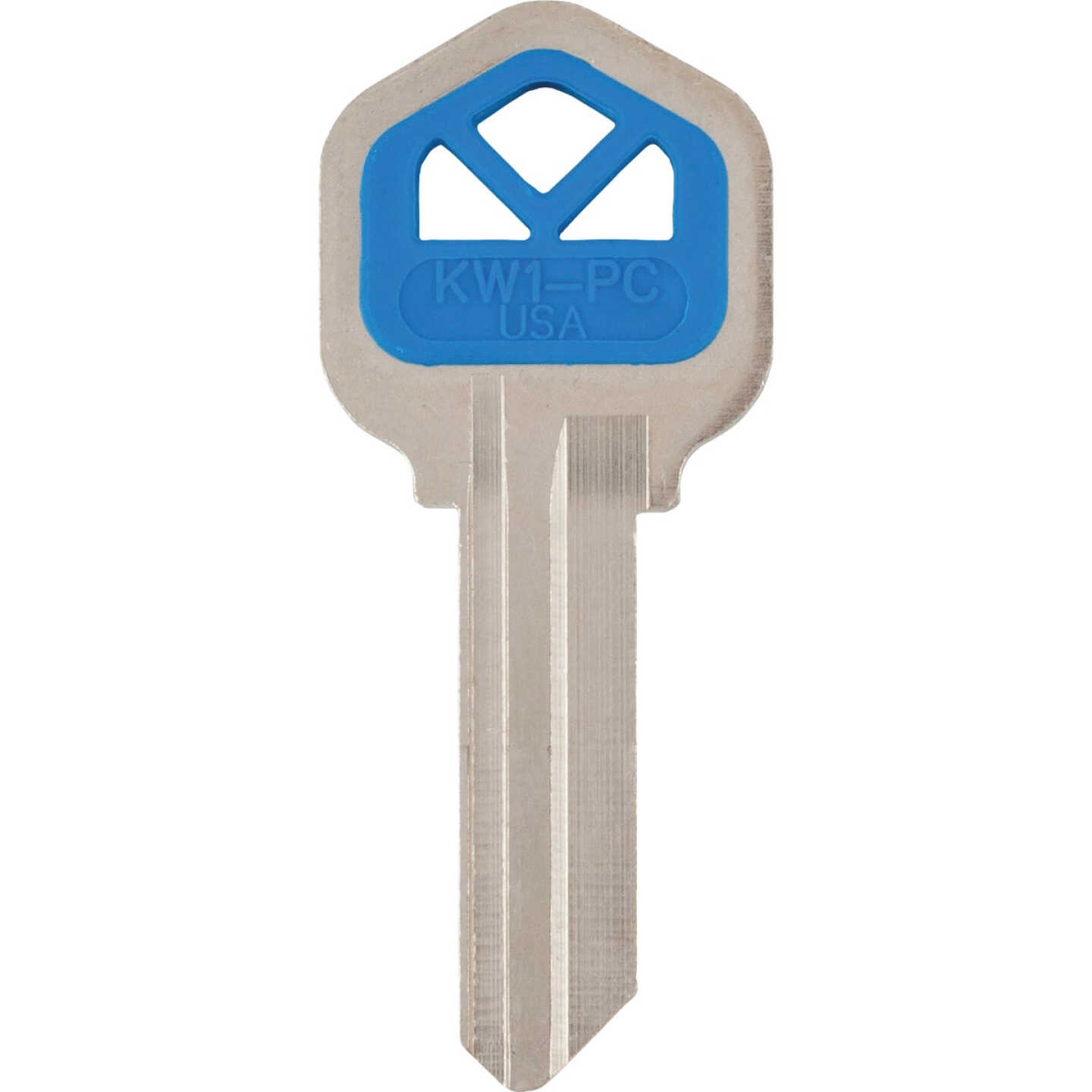 ILCO Kwikset Design Decorative House Key, KW1-Blue (5-Pack) Image 1