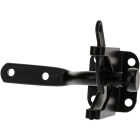 National Hardware Black Self-Locking Gate Latch Image 1