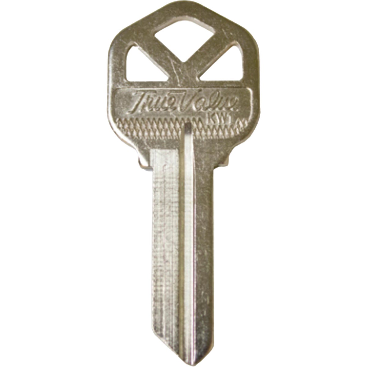 True Value Kwikset Nickel Plated House Key, KW1 (250-Pack) Image 1