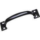 National Hardware 5-3/4 In. Black Utility Door Pull Image 1