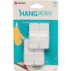 Velcro Brand Hangables 1 Lb. Capacity White Removable Small Hook (4 Count) Image 1