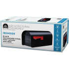 Gibraltar Ironside Black Steel Post Mount Mailbox Image 4