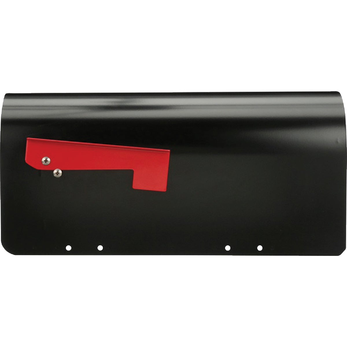 Gibraltar Ironside Black Steel Post Mount Mailbox Image 5