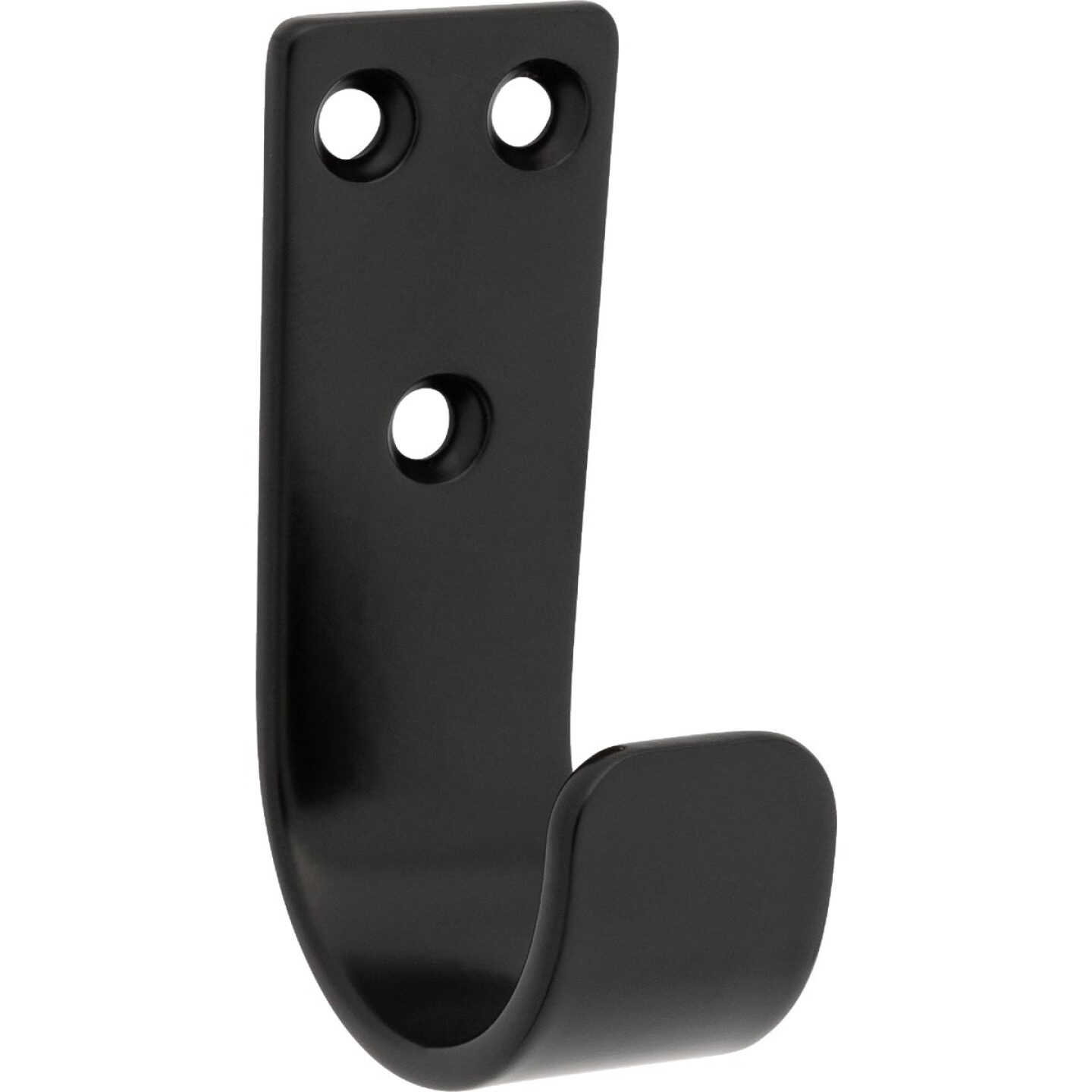 National Hardware 2-5/16 In. Matte Black Cooper Multipurpose Hook (2-Pack) Image 1