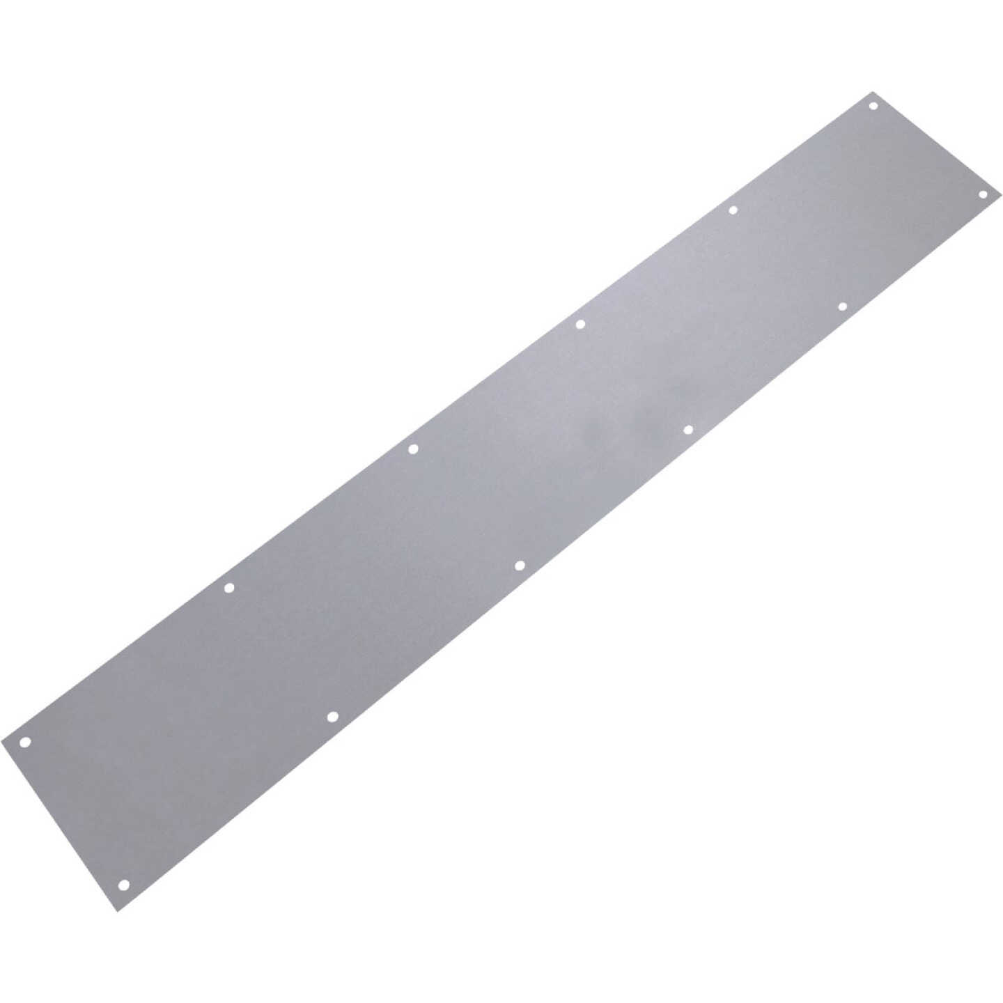 Tell 6 In. x 34 In. Satin Stainless Steel Kickplate Image 1