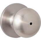 Steel Pro Brushed Nickel Bed & Bath Door Knob Image 1