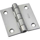 National Hardware 2 In. Square Plain Steel Broad Door Hinge Image 1