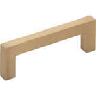 KasaWare 3-3/8 In. Overall Length Satin Bronze Square Bar Pull (8-Pack) Image 1