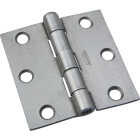 National Hardware 2-1/2 In. Square Plain Steel Broad Door Hinge Image 1
