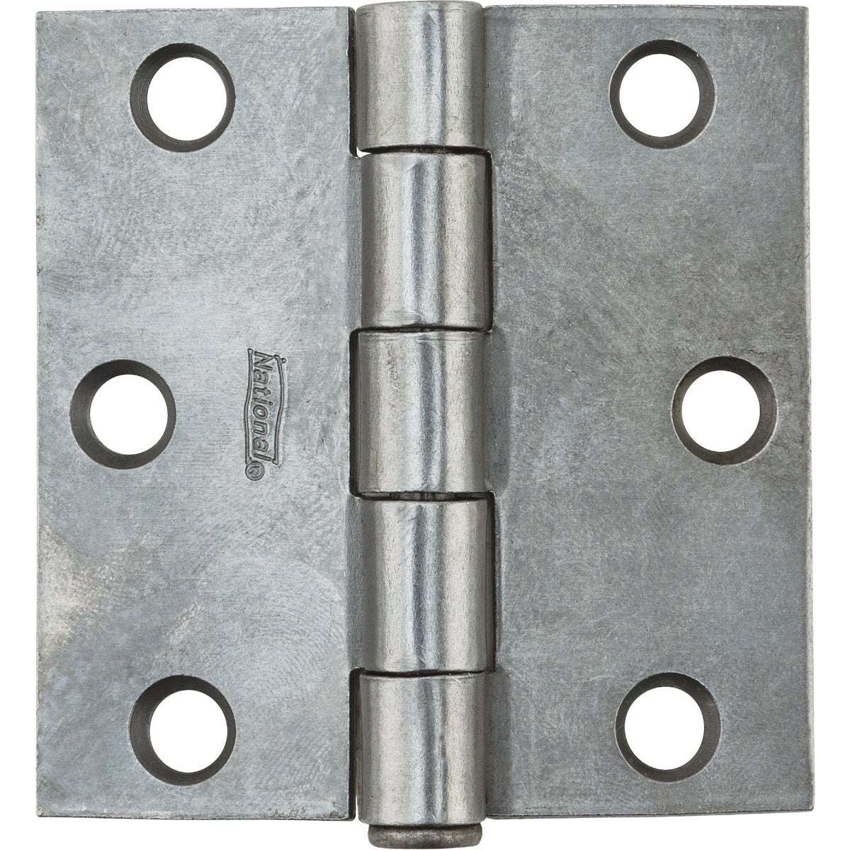National Hardware 2-1/2 In. Square Plain Steel Broad Door Hinge Image 2