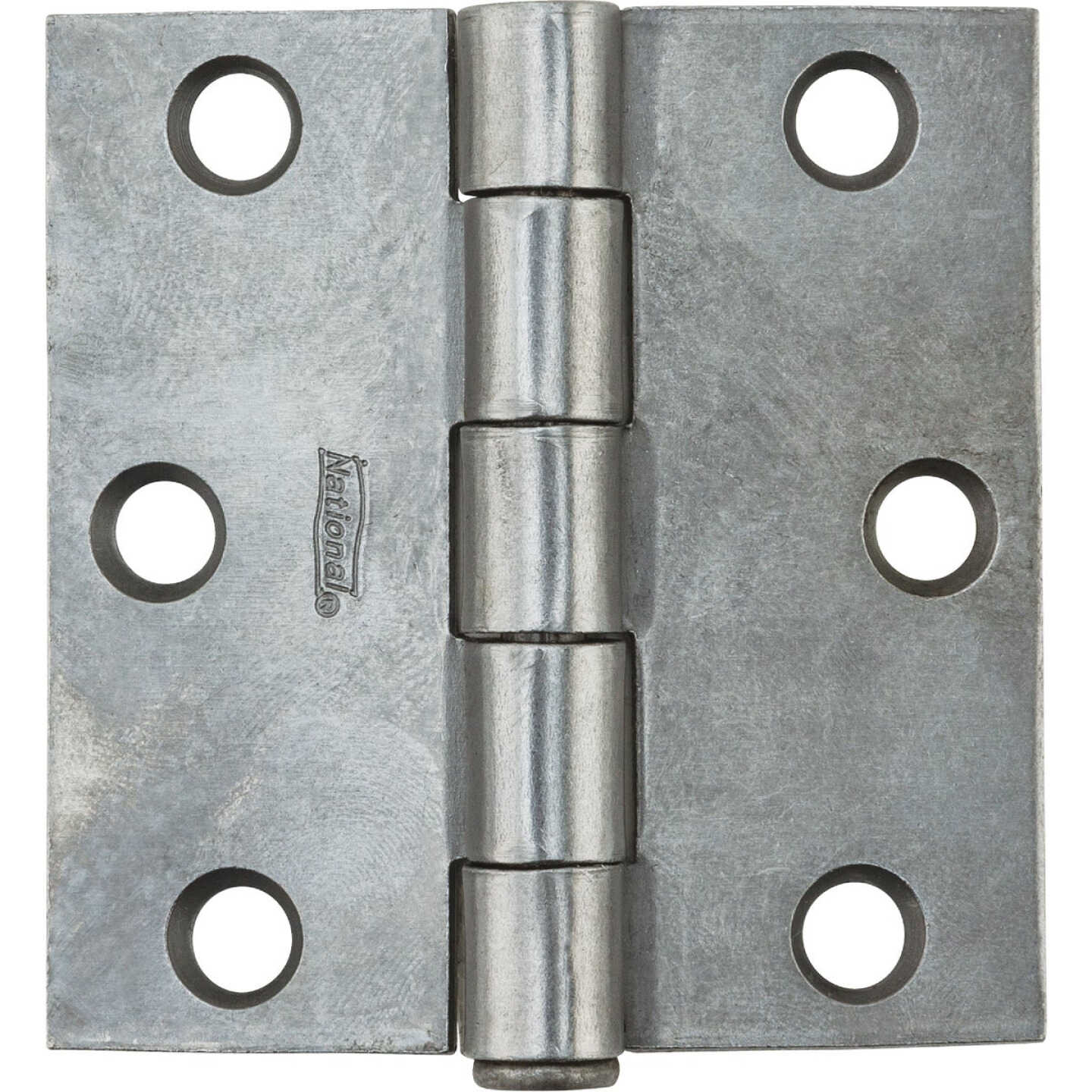 National Hardware 2-1/2 In. Square Plain Steel Broad Door Hinge Image 2