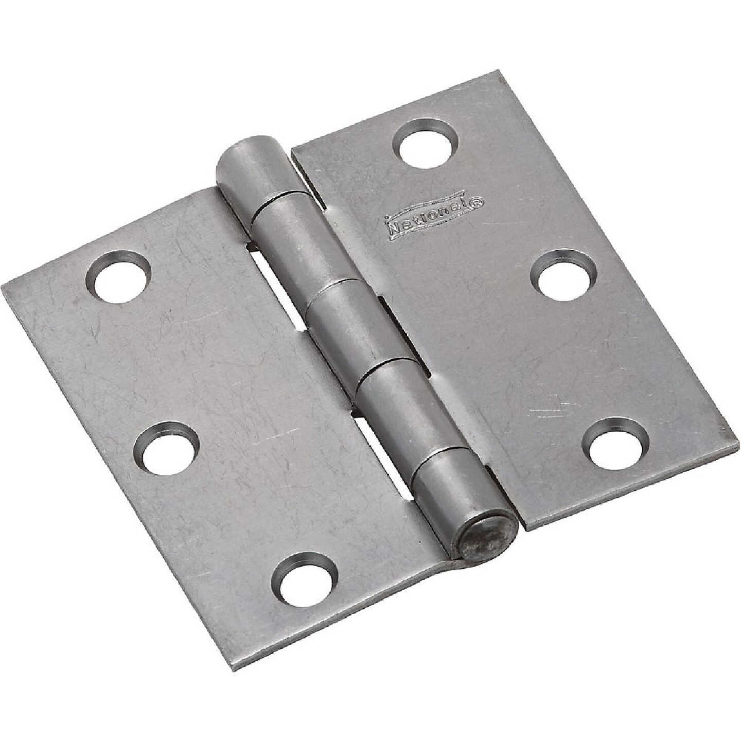 National Hardware 3 In. Square Steel Broad Door Hinge Image 1