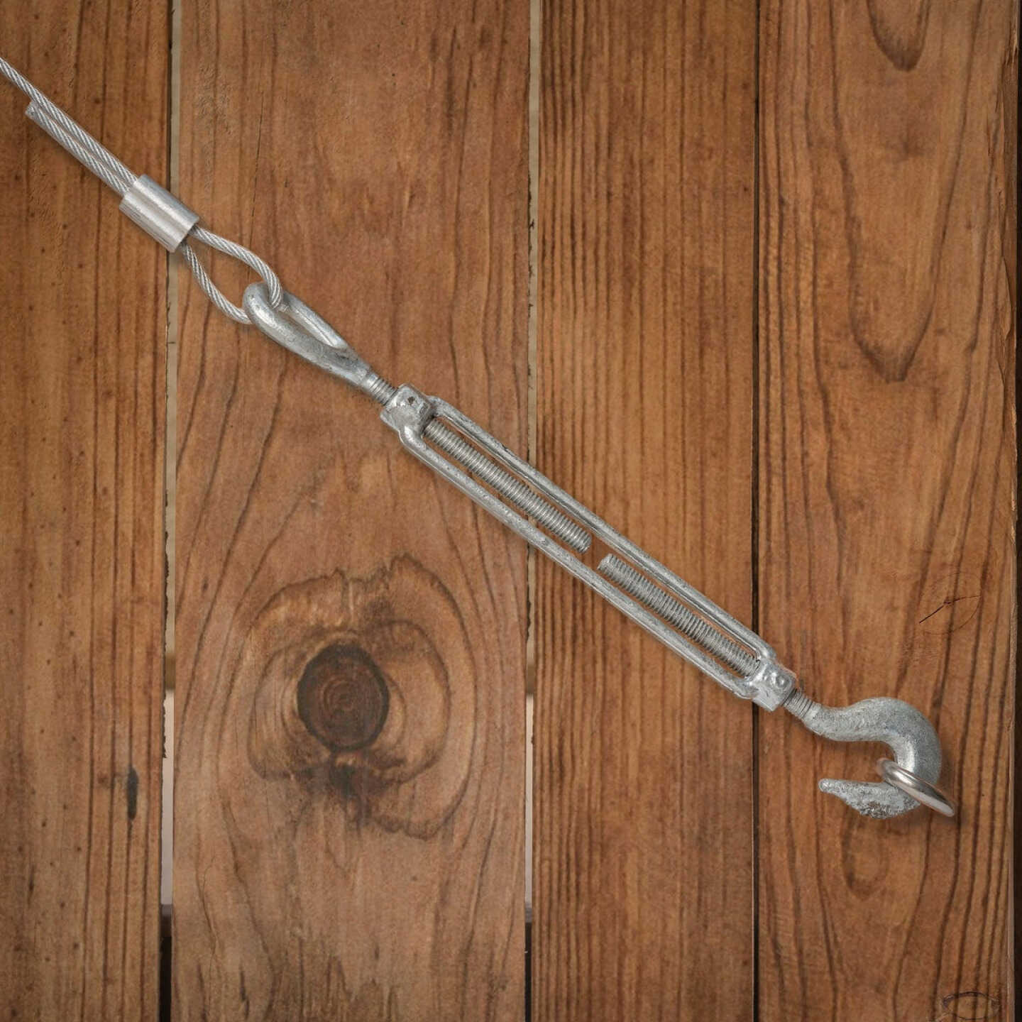 National Hardware 3/8 In. x 6 In. Hook/Eye Turnbuckle Image 2