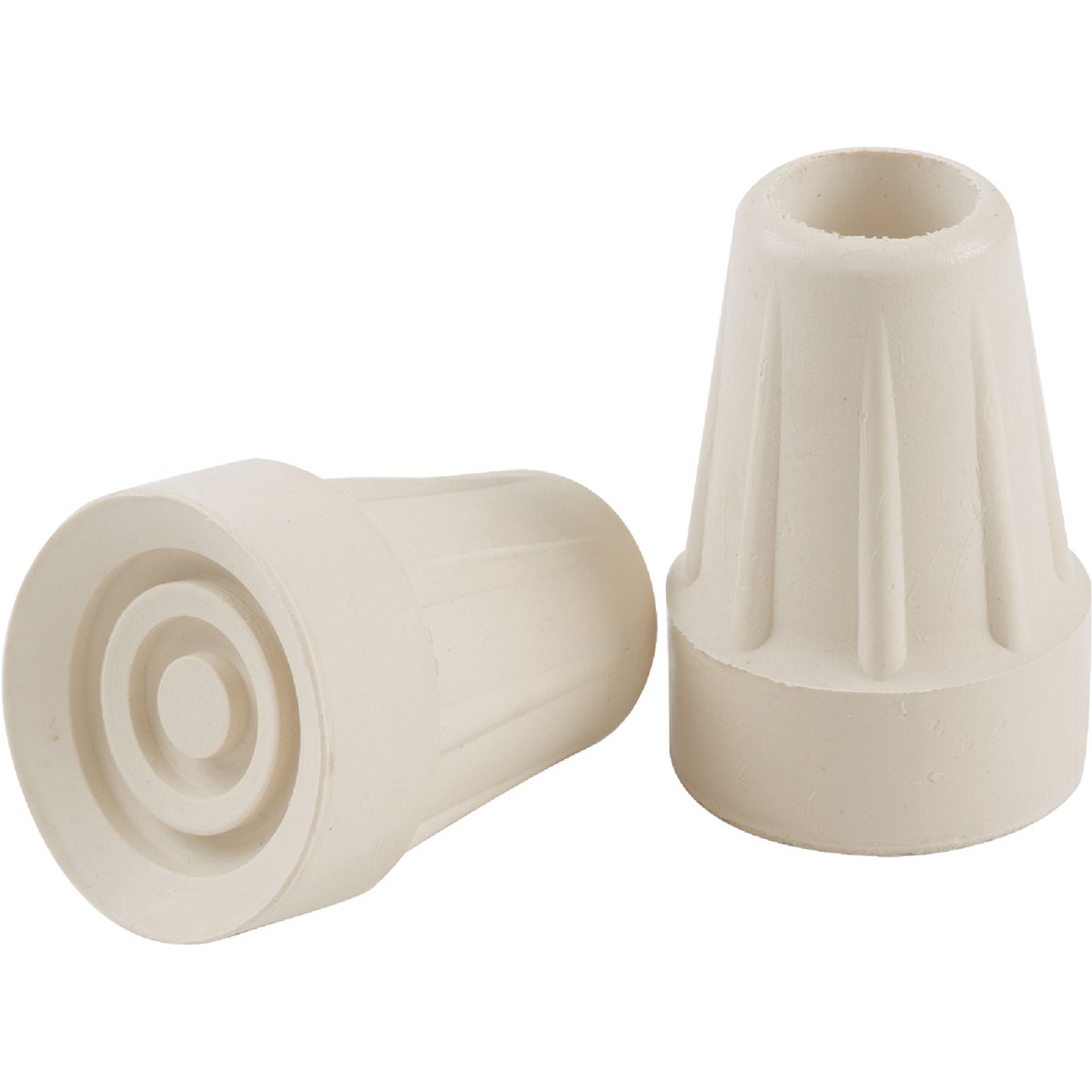 Do it Rubber Off-White 3/4 In. Crutch Tip (2-Pack)