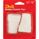 Do it Rubber Off-White 3/4 In. Crutch Tip (2-Pack) Image 2