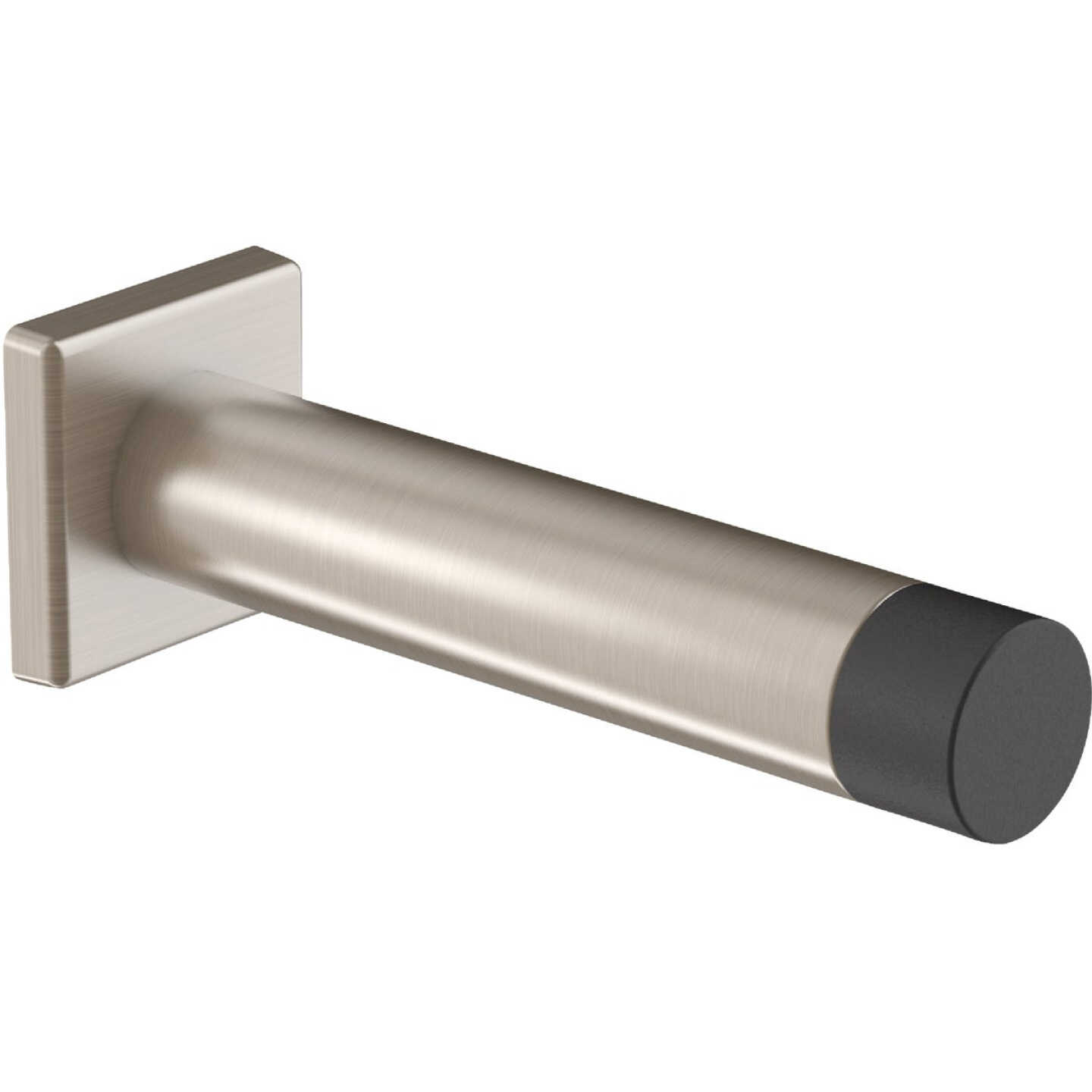 National Hardware 3 In. Satin Nickel Reed Door Stop Image 1