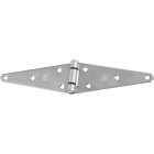 National Hardware 2.43 In. x 6 In. Zinc Heavy-Duty Strap Hinge Image 1