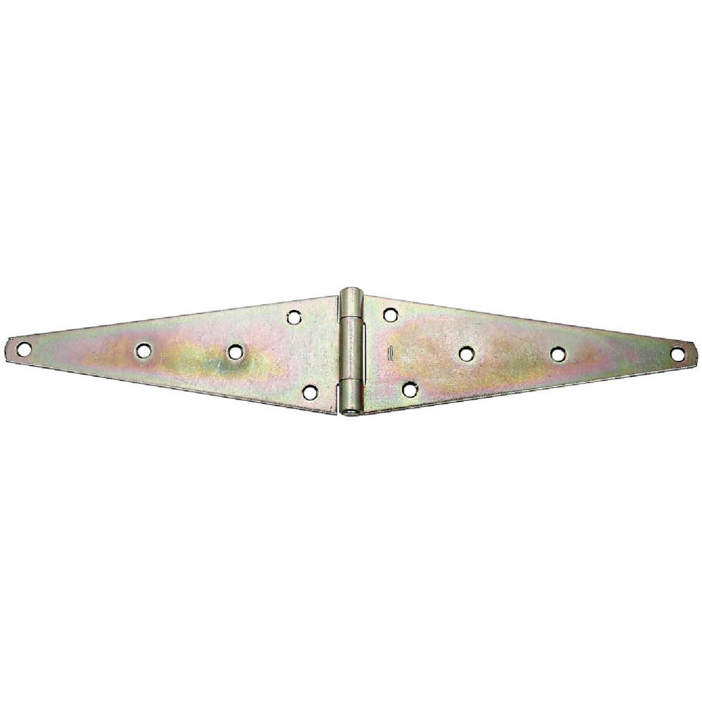 National Hardware 4.60 In. x 12 In. Zinc Heavy-Duty Strap Hinge Image 1