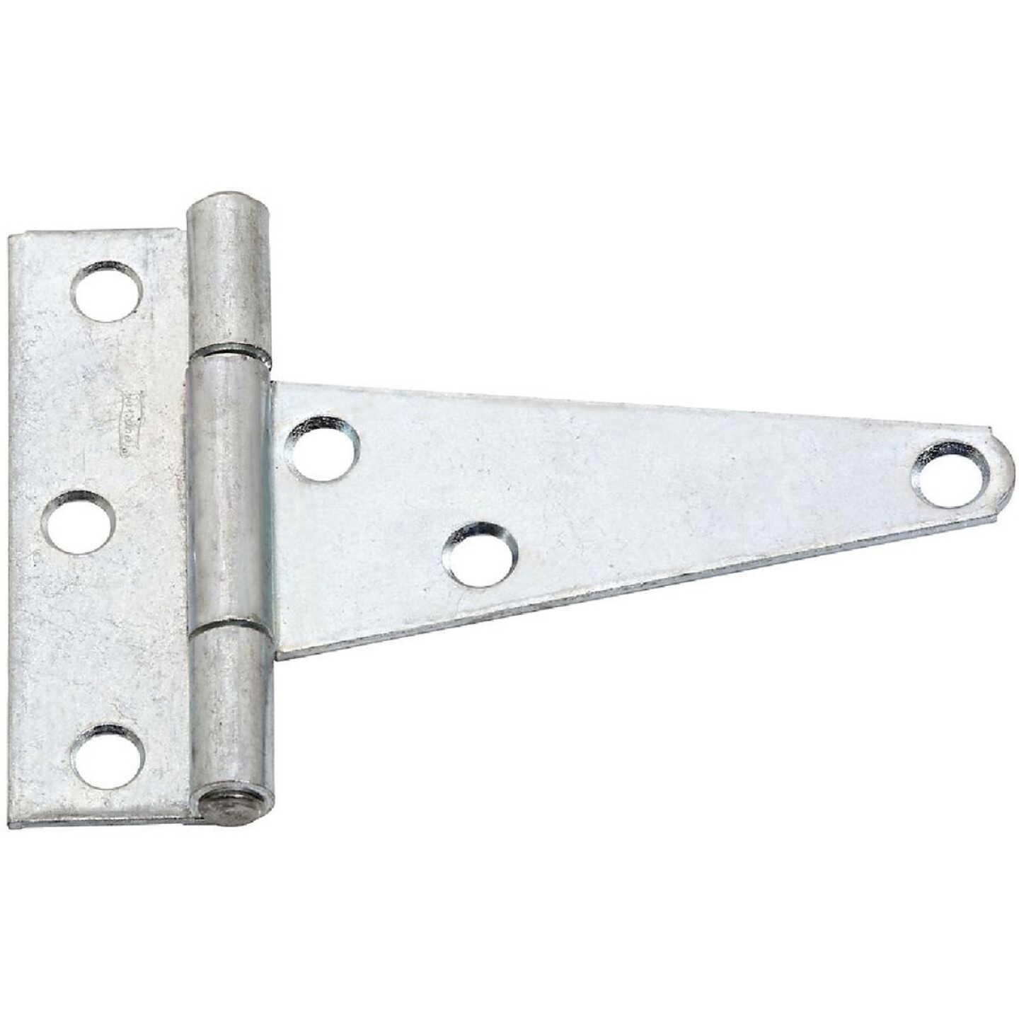 National Hardware 4 In. Zinc-Plated Steel Heavy-Duty Tee Hinge (2-Pack) Image 1