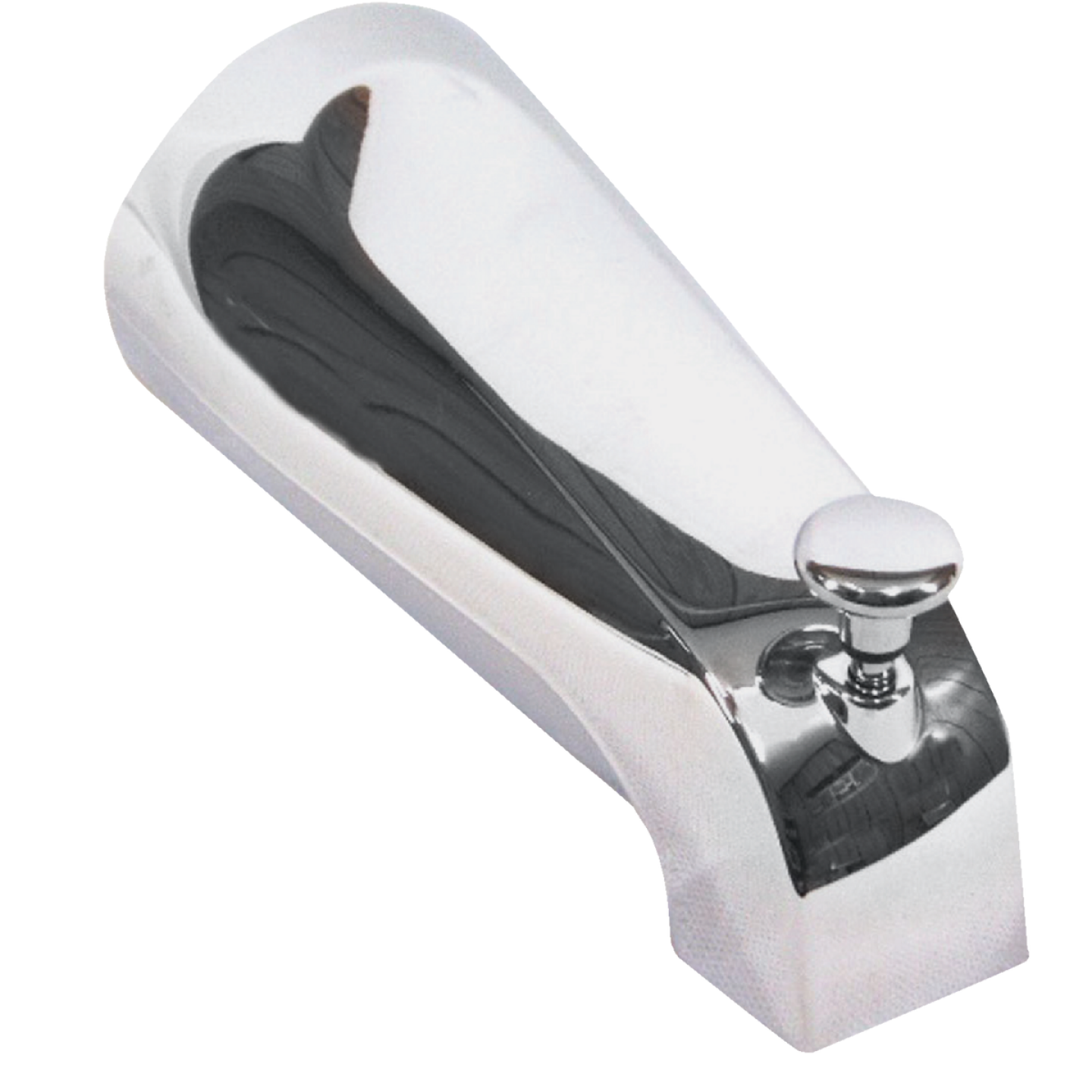 United States Hardware Mobile Home 5-3/8 In. Chrome Bathtub Spout with Diverter Image 1