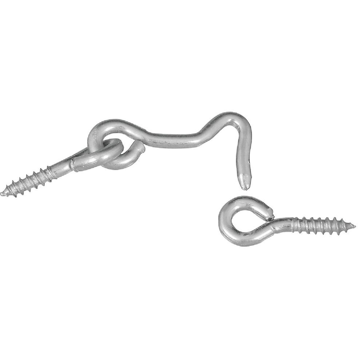 National 1-1/2 In. Steel Hook & Eye Bolt