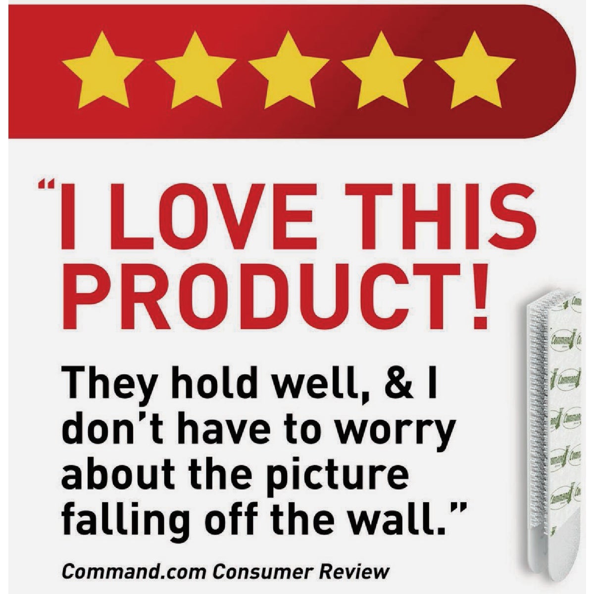 Command 10 Lb. Black Picture Hanging Strips Value Pack, 12 Pairs Image 6