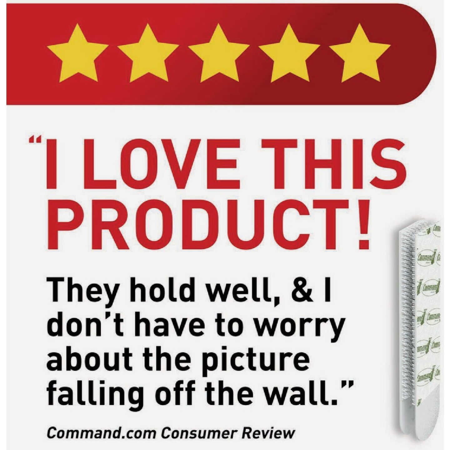 Command 10 Lb. Black Picture Hanging Strips Value Pack, 12 Pairs Image 6