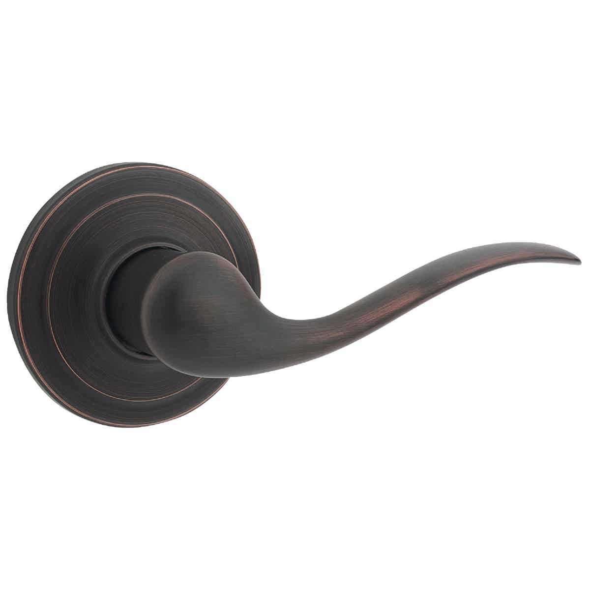 Kwikset Signature Series Venetian Bronze Tustin Passage Door Lever Image 1