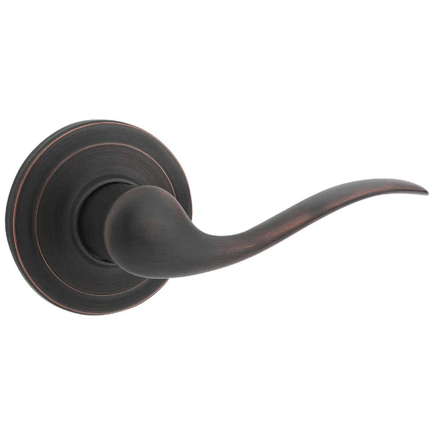Kwikset Signature Series Venetian Bronze Tustin Passage Door Lever Image 1