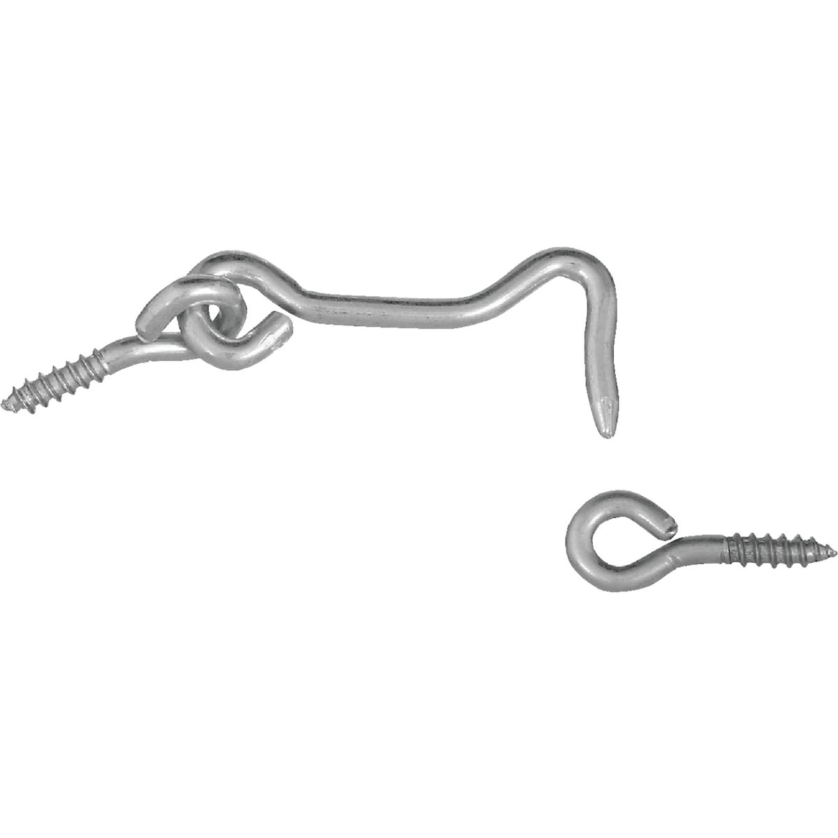 National Hardware 2 In. Steel Hook & Eye Bolt (2 Ct.)