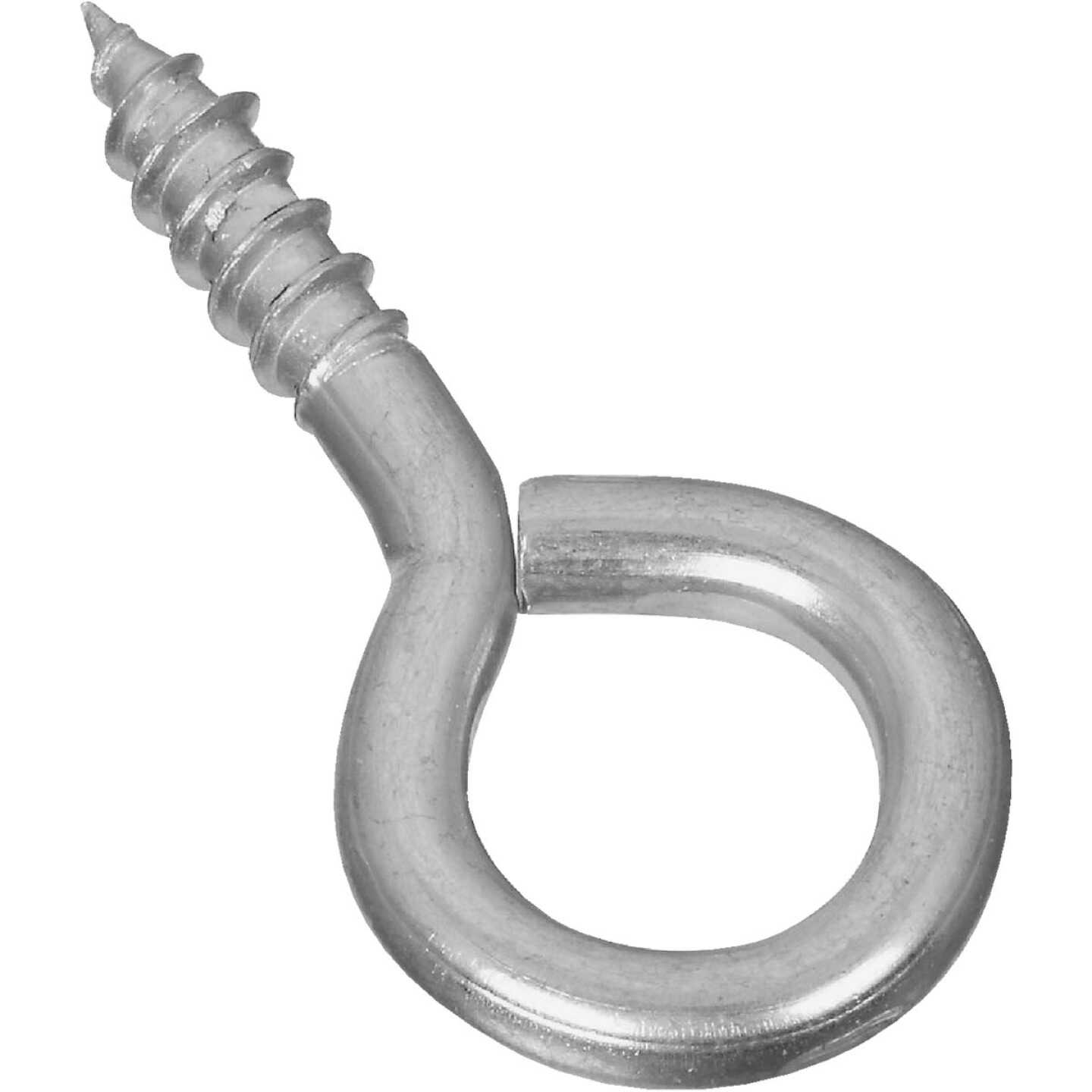 National Hardware #6 Zinc Large Screw Eye (4 Ct.) Image 1