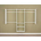 Easy Track 4 Ft. to 8 Ft. Deluxe Starter Closet System Image 3