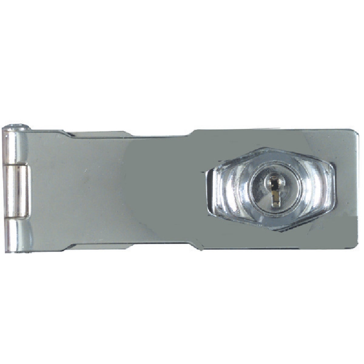National Hardware 4-1/2 In. Keyed Different Hasp Lock Image 3